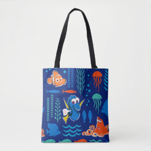 Finding Dory Sea Pattern Tote Bag