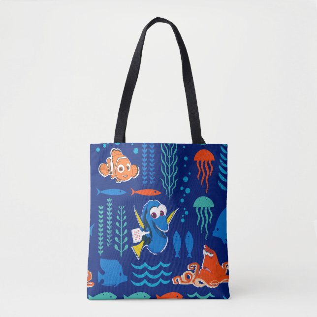 Finding Dory Sea Pattern Tote Bag (Front)