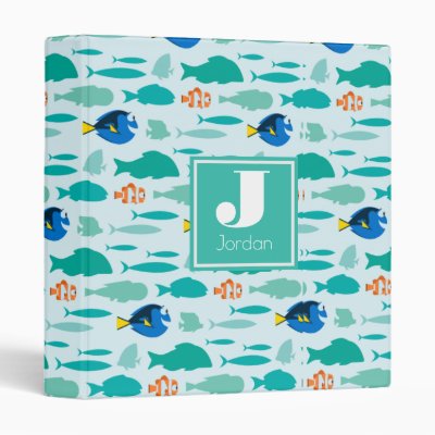 Finding Dory Silhouette Pattern Binder