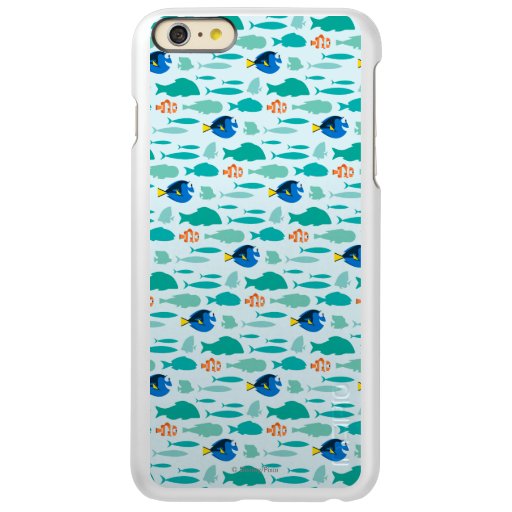 Finding Dory Silhouette Pattern Incipio Feather Shine iPhone 6 Plus Case