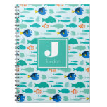 Finding Dory Silhouette Pattern Notebook