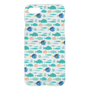 Finding Dory Silhouette Pattern iPhone SE/8/7 Case