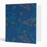 Finding Dory Sketch Navy Pattern Binder