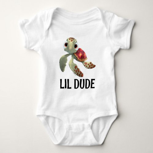 Finding Dory  Squirt _ Lil Dude Baby Bodysuit