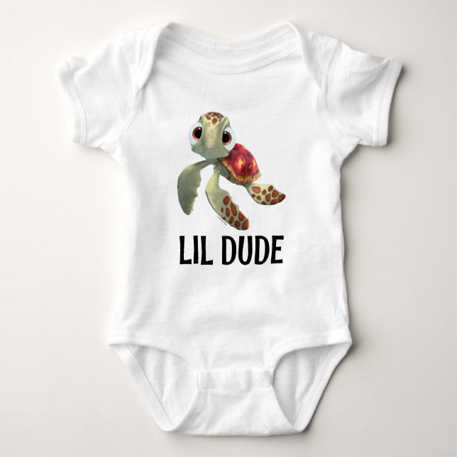 Finding Dory | Squirt - Lil Dude Baby Bodysuit (Front)