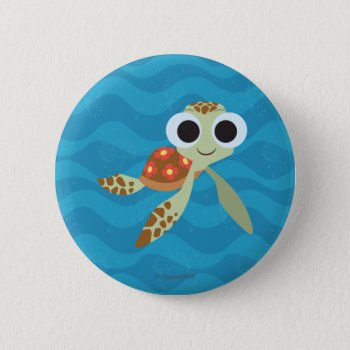 Finding Dory | Squirt Pinback Button by FindingDory at Zazzle