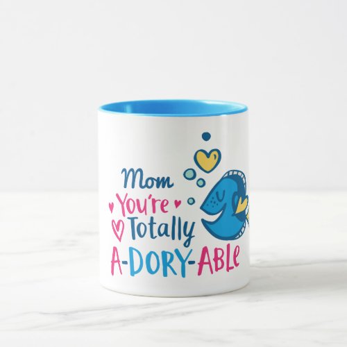 Finding Dory  Totally A_Dory_Able Valentine Mug