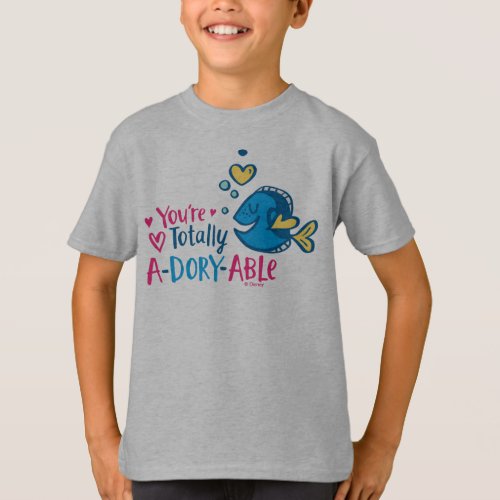 Finding Dory  Totally A_Dory_Able Valentine T_Shirt