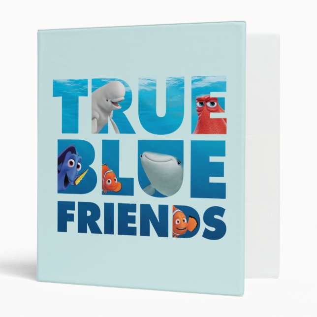 Finding Dory | True Blue Friends 3 Ring Binder (Front/Inside)