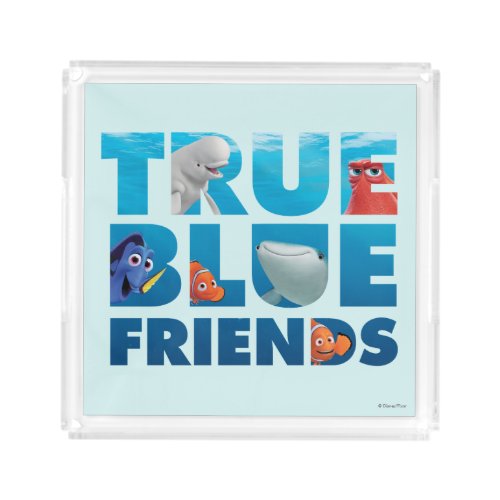 Finding Dory  True Blue Friends Acrylic Tray