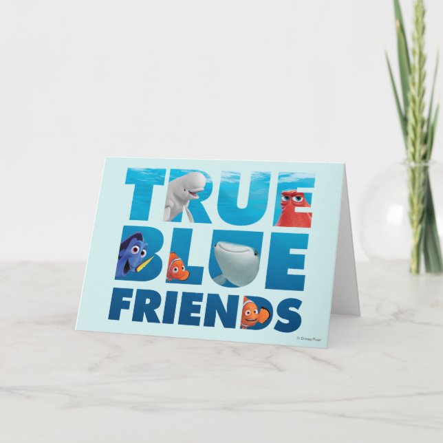 Finding Dory | True Blue Friends Card (Front)