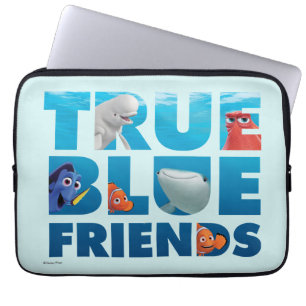 Finding Dory   True Blue Friends Laptop Sleeve