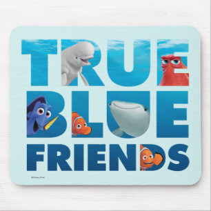 Finding Dory   True Blue Friends Mouse Pad