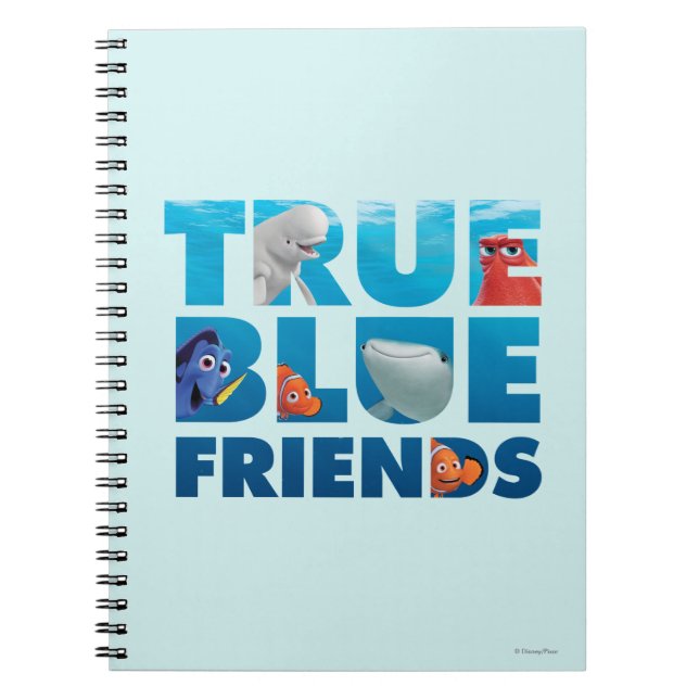 Finding Dory | True Blue Friends Notebook (Front)