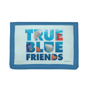 Finding Dory True Blue Friends Tri-fold Wallet