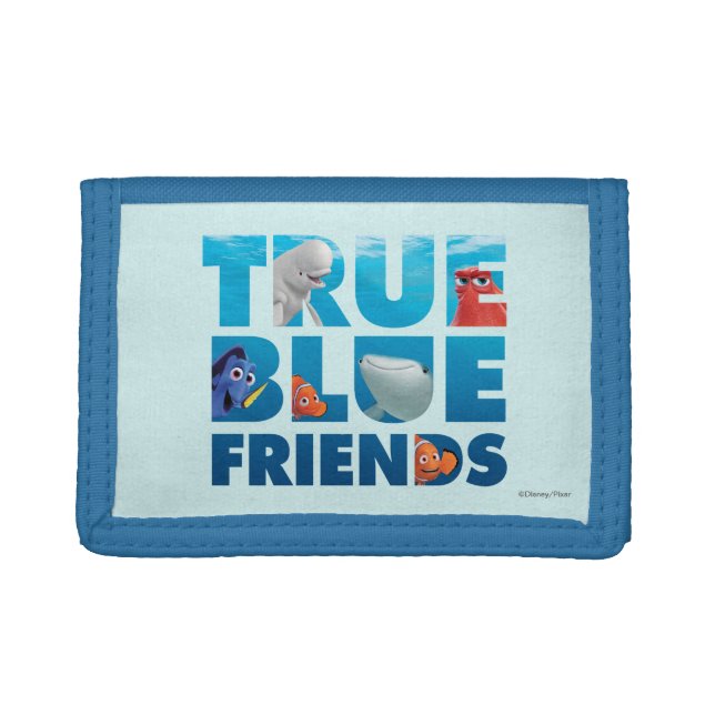 Finding Dory | True Blue Friends Trifold Wallet (Front)