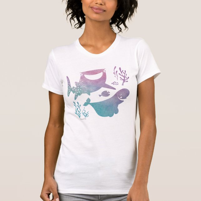 Finding Dory Watercolor Graphic T-Shirt (Front)