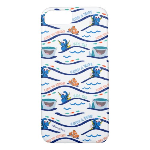 Finding Dory Wave Pattern iPhone 87 Case