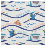 Finding Dory Wave Pattern Fabric
