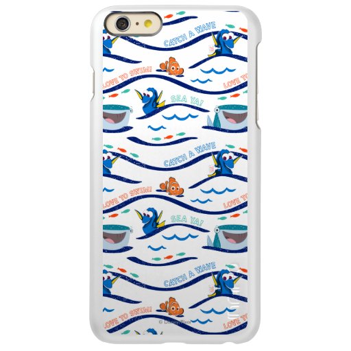 Finding Dory Wave Pattern Incipio Feather Shine iPhone 6 Plus Case