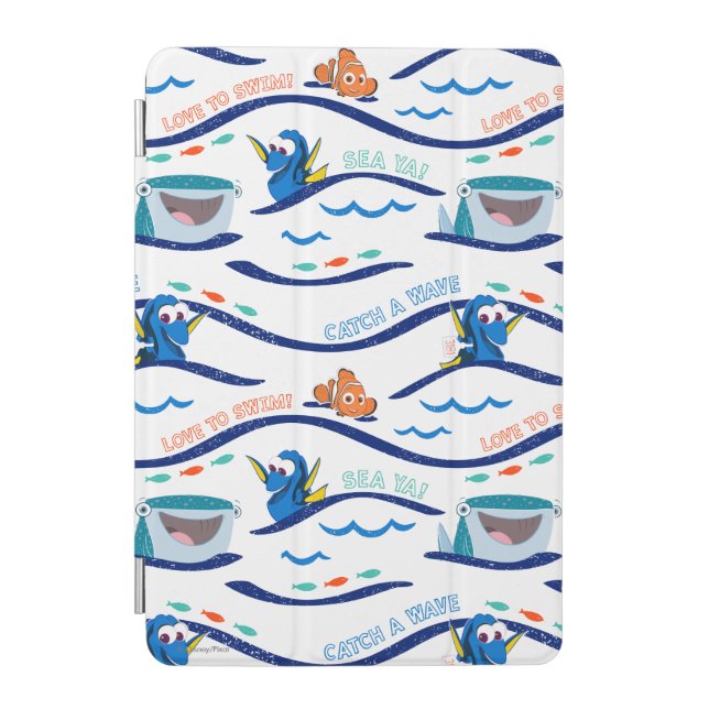 Finding Dory Wave Pattern iPad Mini Cover (Front)