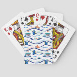 Finding Dory Wave Pattern Playing Cards