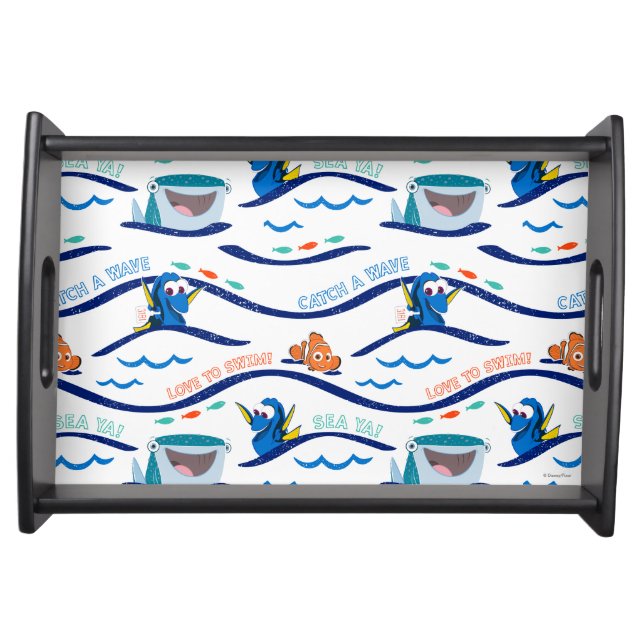 Finding Dory Wave Pattern Serving Tray (Front)