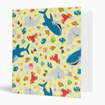 Finding Dory Yellow Pattern 3 Ring Binder