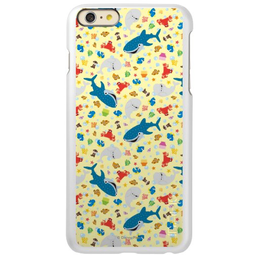 Finding Dory Yellow Pattern Incipio Feather Shine iPhone 6 Plus Case