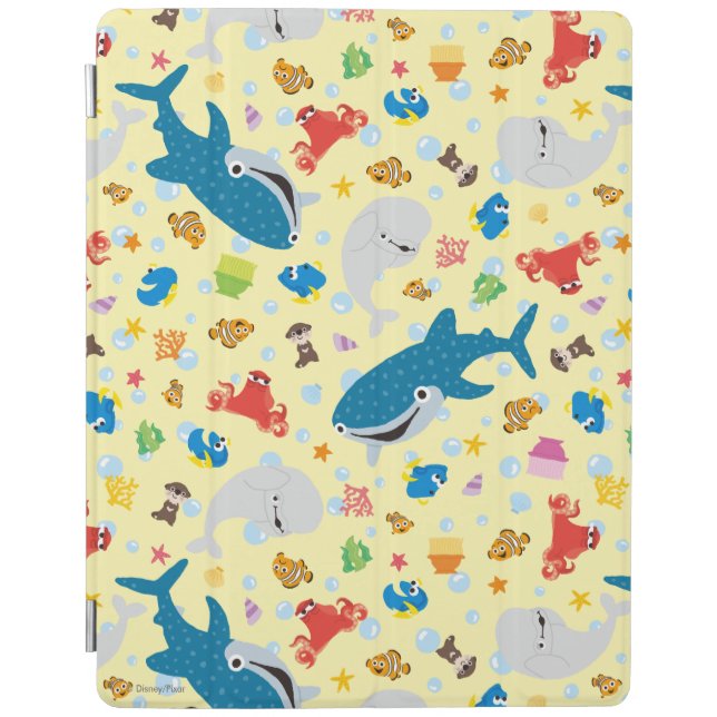 Finding Dory Yellow Pattern iPad Smart Cover (Front)