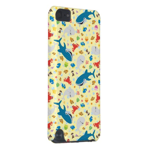 Finding Dory Yellow Pattern iPod Touch (5th Generation) Cover (Back/Right)