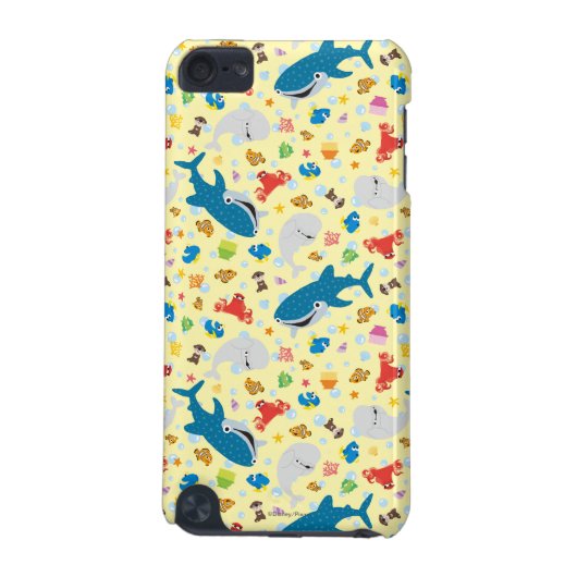 Finding Dory Yellow Pattern iPod Touch (5th Generation) Cover (Back)