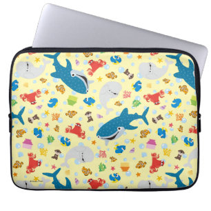 Finding Dory Yellow Pattern Laptop Sleeve