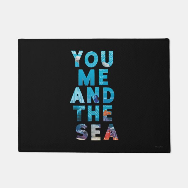 Finding Dory | You Me & the Sea Doormat (Front)