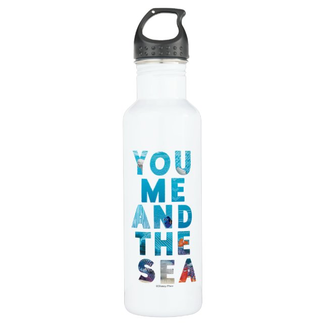 Finding Dory | You Me & the Sea Stainless Steel Water Bottle (Front)