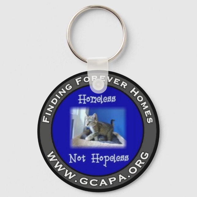 Finding Forever Homes Keychain (Front)