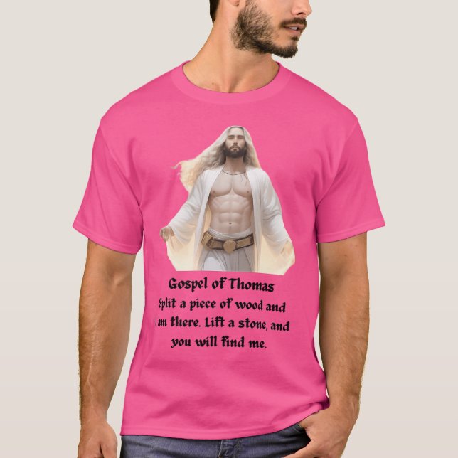 Finding Jesus (Gospel Of Thomas) T-Shirt (Front)