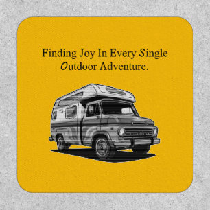 Finding Joy Outdoor Adventure Seeker Happy Explore Patch