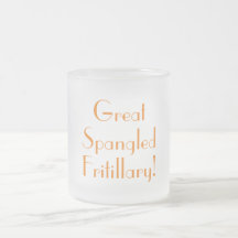 Finding Lilacs - Great Spangled Fritillary Mug