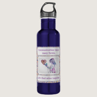 Finding My Voice Stainless Steel Water Bottle