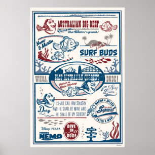 Finding Nemo   Australian Big Reef Poster