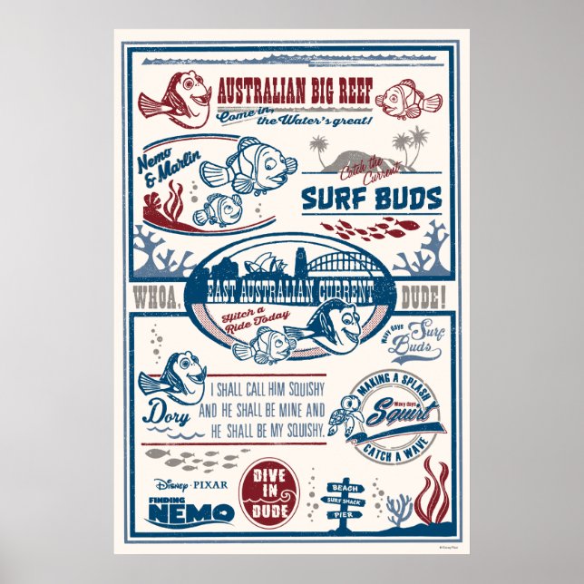 Finding Nemo | Australian Big Reef Poster (Front)