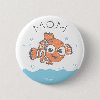 Finding Nemo Birthday Button