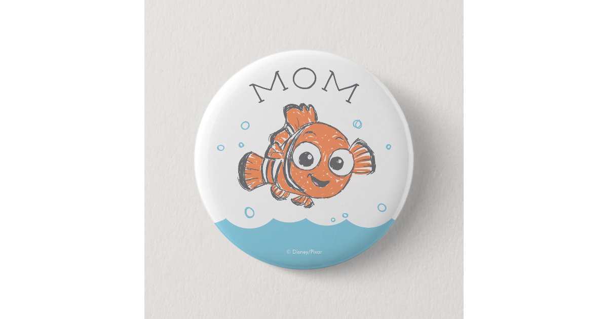 Finding Nemo Birthday Button | Zazzle