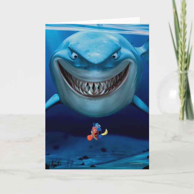 Finding Nemo | Bruce Grinning Card (Front)