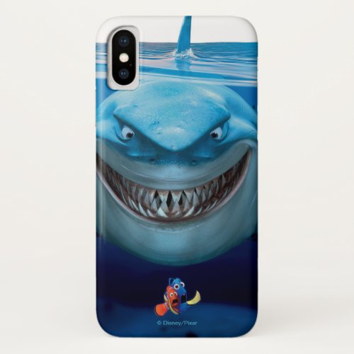 Finding Nemo  Bruce Grinning iPhone X Case