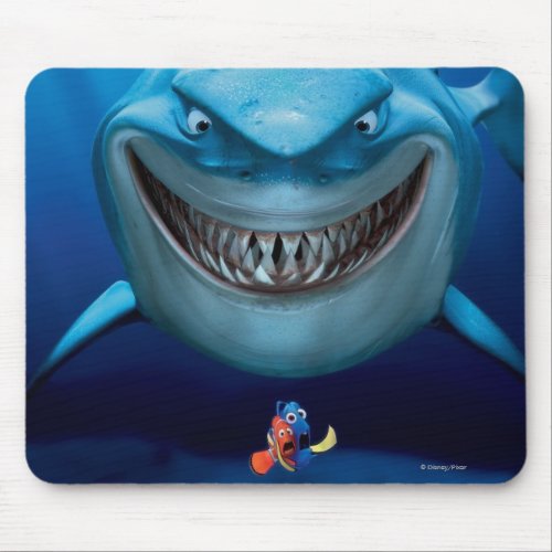 Finding Nemo  Bruce Grinning Mouse Pad