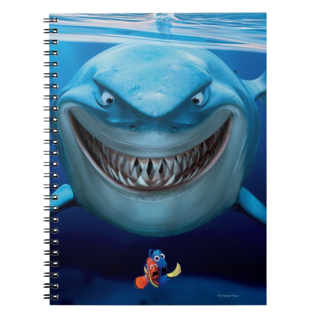 Finding Nemo | Bruce Grinning Notebook (Front)