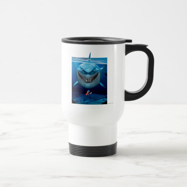 Finding Nemo | Bruce Grinning Travel Mug (Right)