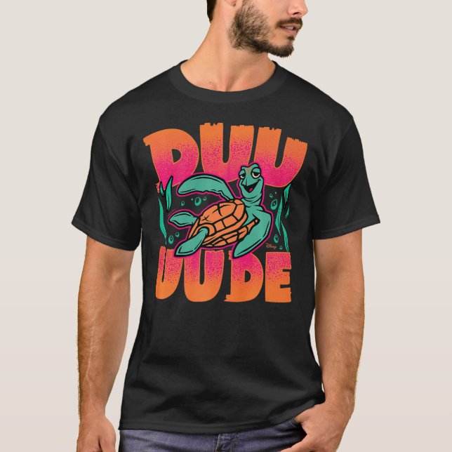 Finding Nemo - Crush The Sea Turtle Dude T-Shirt (Front)